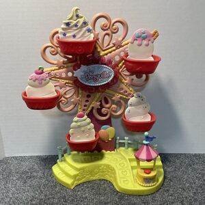 Vintage My Little Pony Ponyville Ferris Wheel Playset Hasbro 2007 Cupcake Ride T
